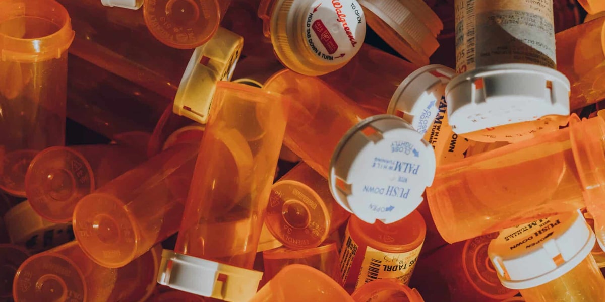 medicine bottles